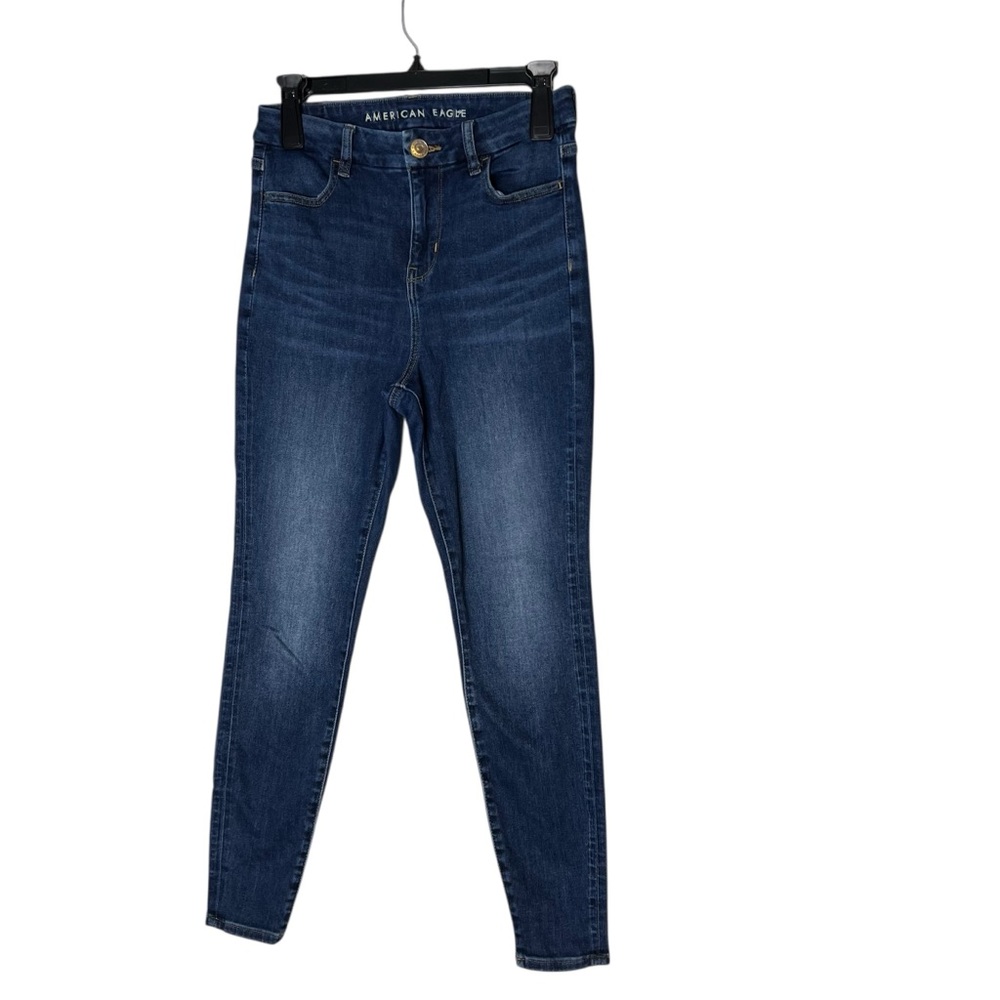 AEO Curvy Hi Rise Jegging Jeans Next Level Stretch Size 4 Short